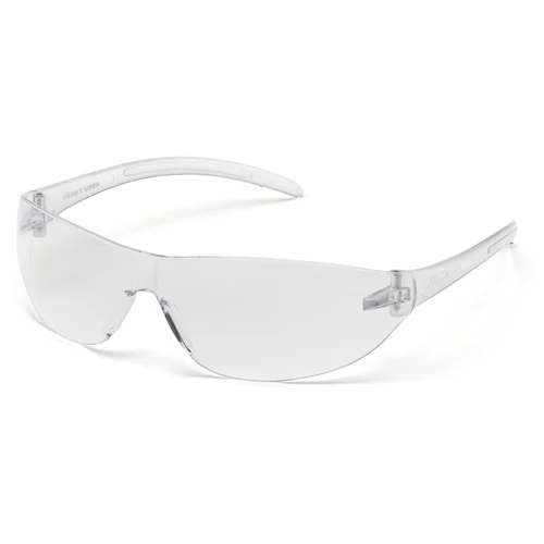 Pyramex S3210ST Alair Eyewear Clear Anti-Fog Lens Safety Glasses with Clear Frame - Moutools