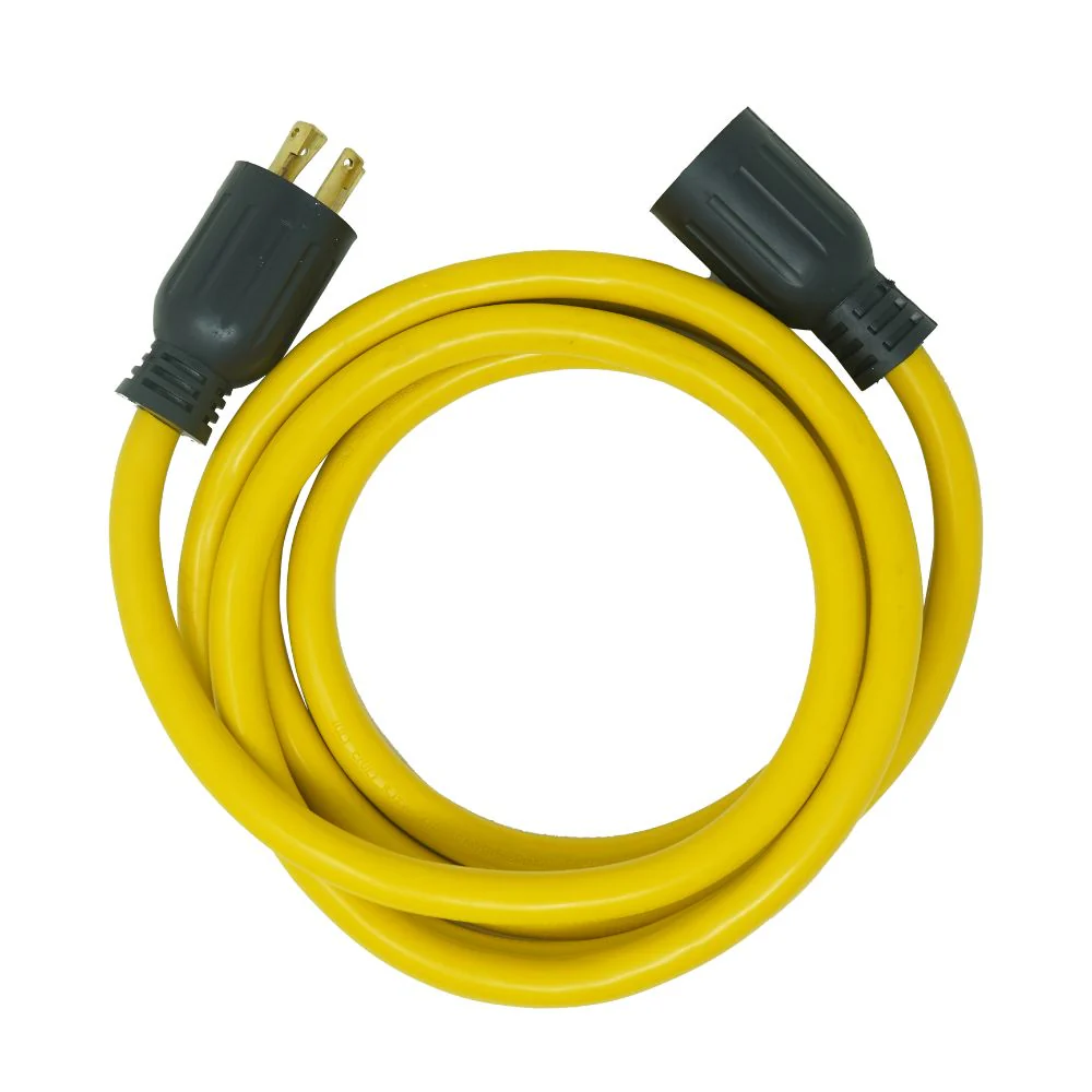 Southwire 65172740 10/4 STW L14-30 YELLOW TWIST LOCK EXTENSION CORD - Moutools