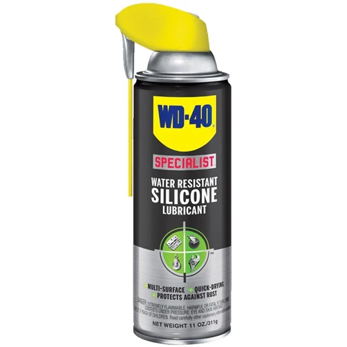 WD40 300011 Specialist Silicone Lubricant water resistant 11oz. Spray - Moutools