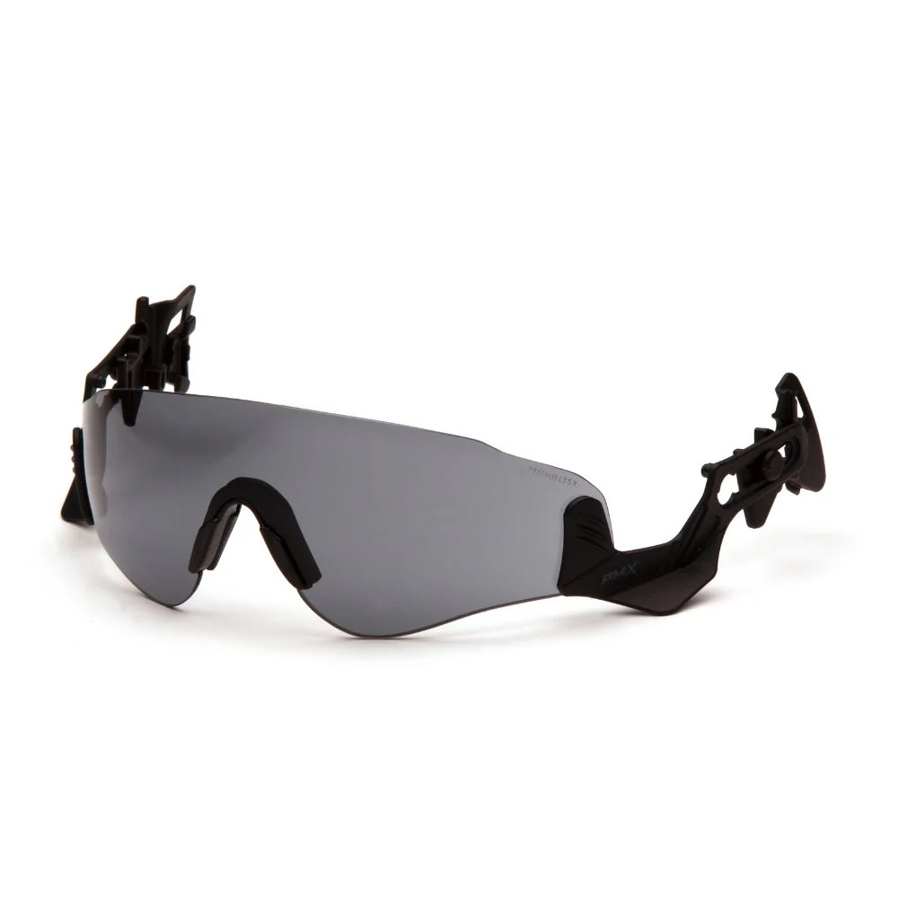 Pyramex XR720STM Black Temples Safety Glasses - Lens: Gray H2MAX AF - Moutools