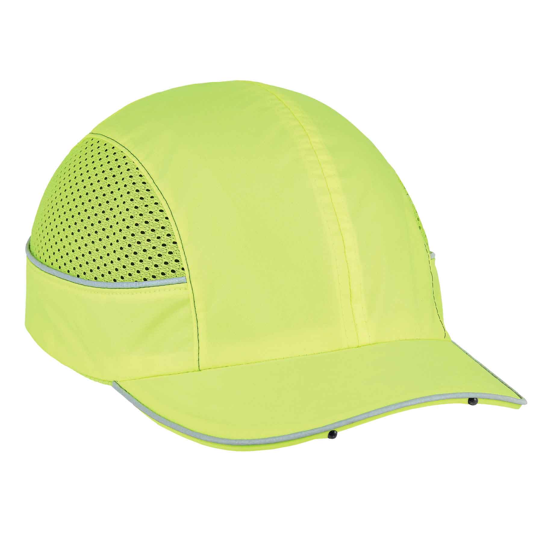 Ergodyne 23377 Skullerz 8960 Bump Cap with LED Lighting Technology, Lime - Moutools