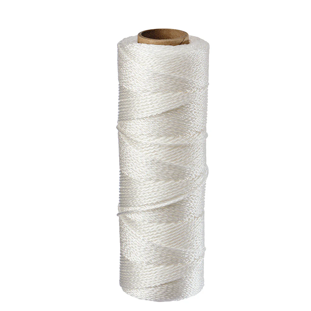Empire Level 39-1000W 1000' White Braided Line Tube - Moutools