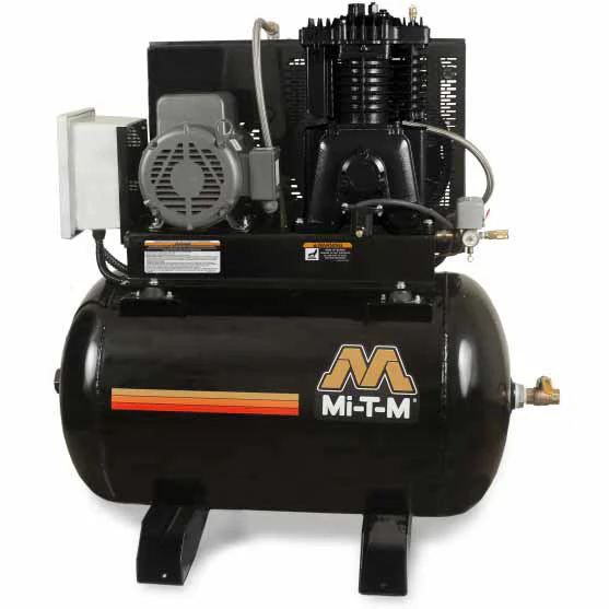 Mi-T-M ACS-23175-80HM M Series 80-Gallon Two Stage Electric Air Compressor - Moutools