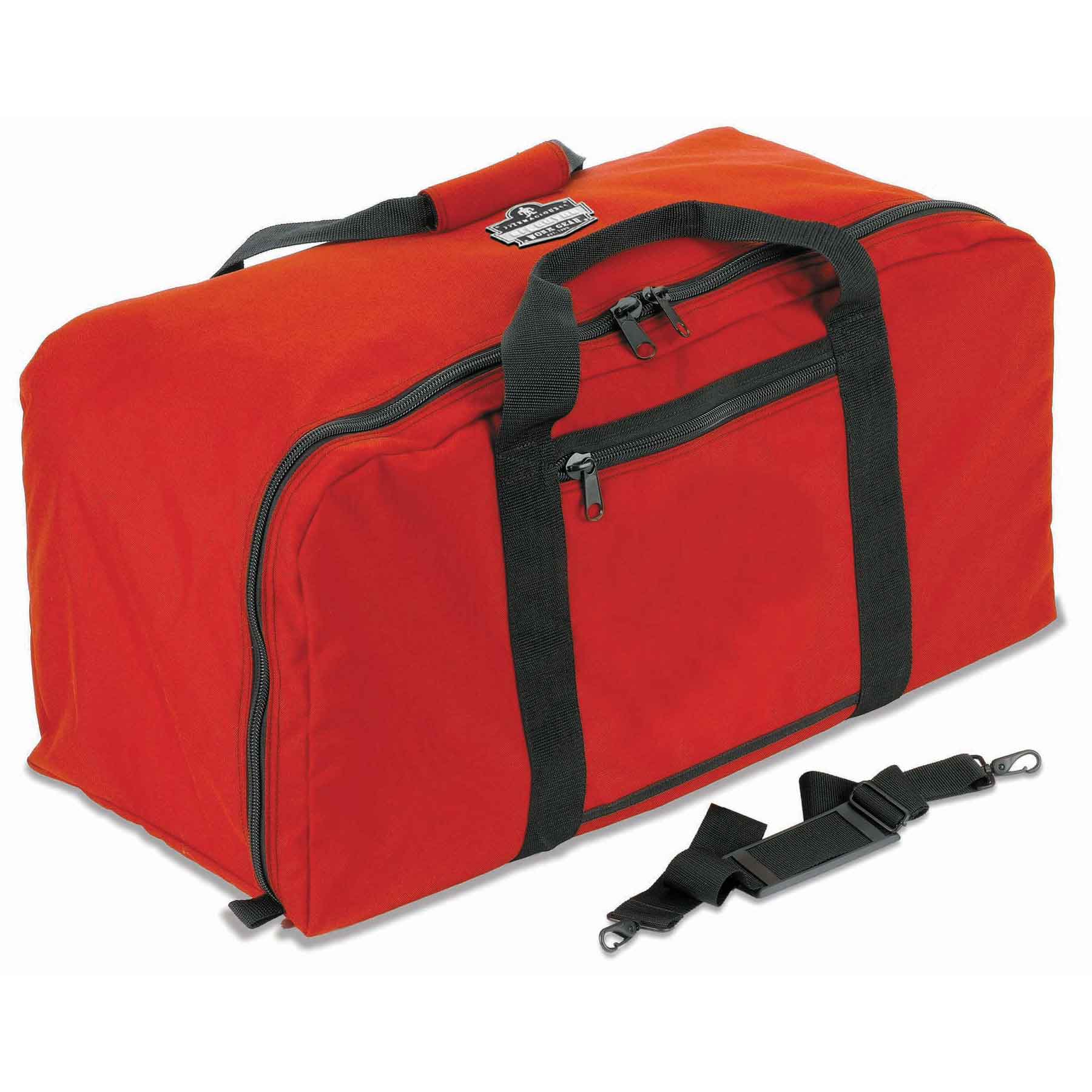 Ergodyne 13005 Arsenal 5005 Large Fire & Rescue Gear Bag, Red - Moutools