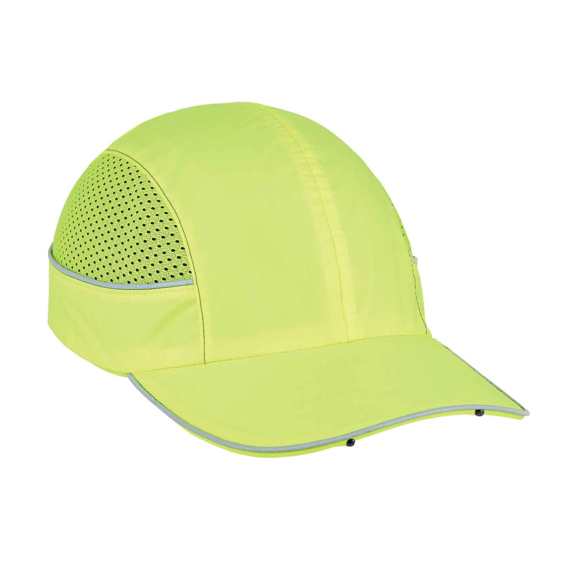 Ergodyne 23379 Skullerz 8960 Bump Cap with LED Lighting Technology, Lime - Moutools