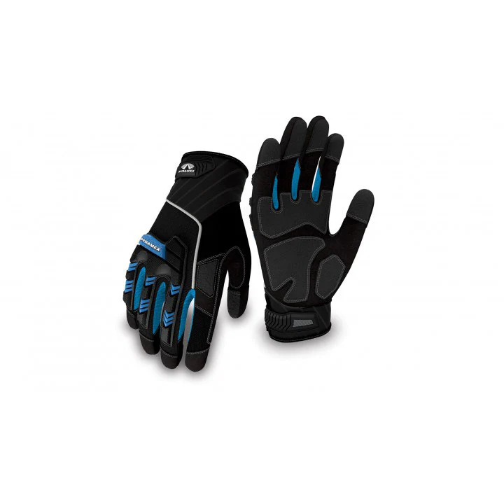 Pyramex GL201X2 Impact Series Gloves Heavy Duty, XXL - Moutools