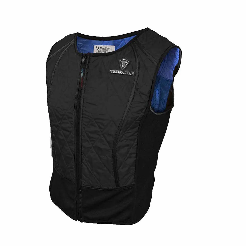Techniche 4531-BK-XXXL XXXL Hybrid Cooling Vest Black - Moutools