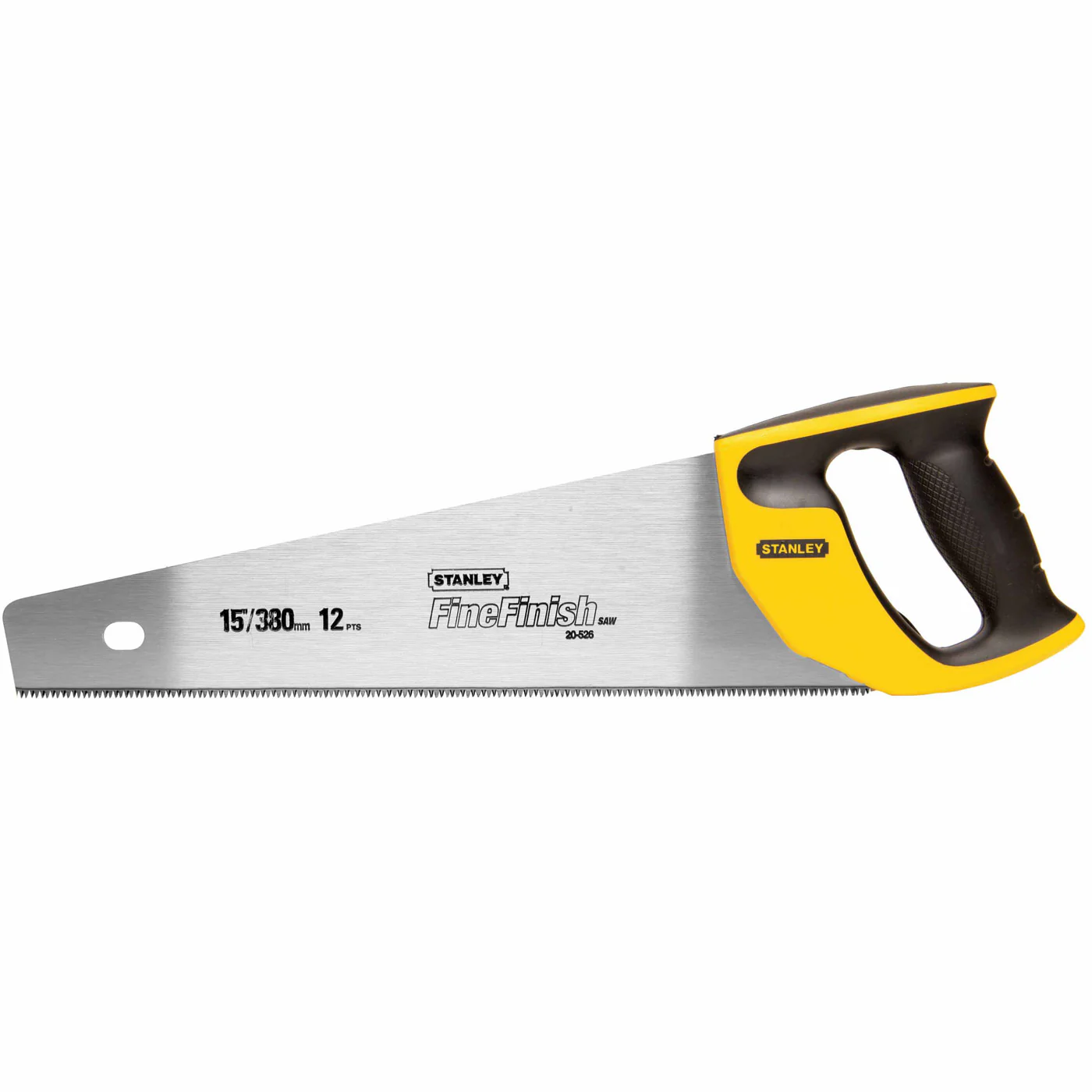Stanley 20-526 Fine Finish Saw w/ Cushion Grip 15