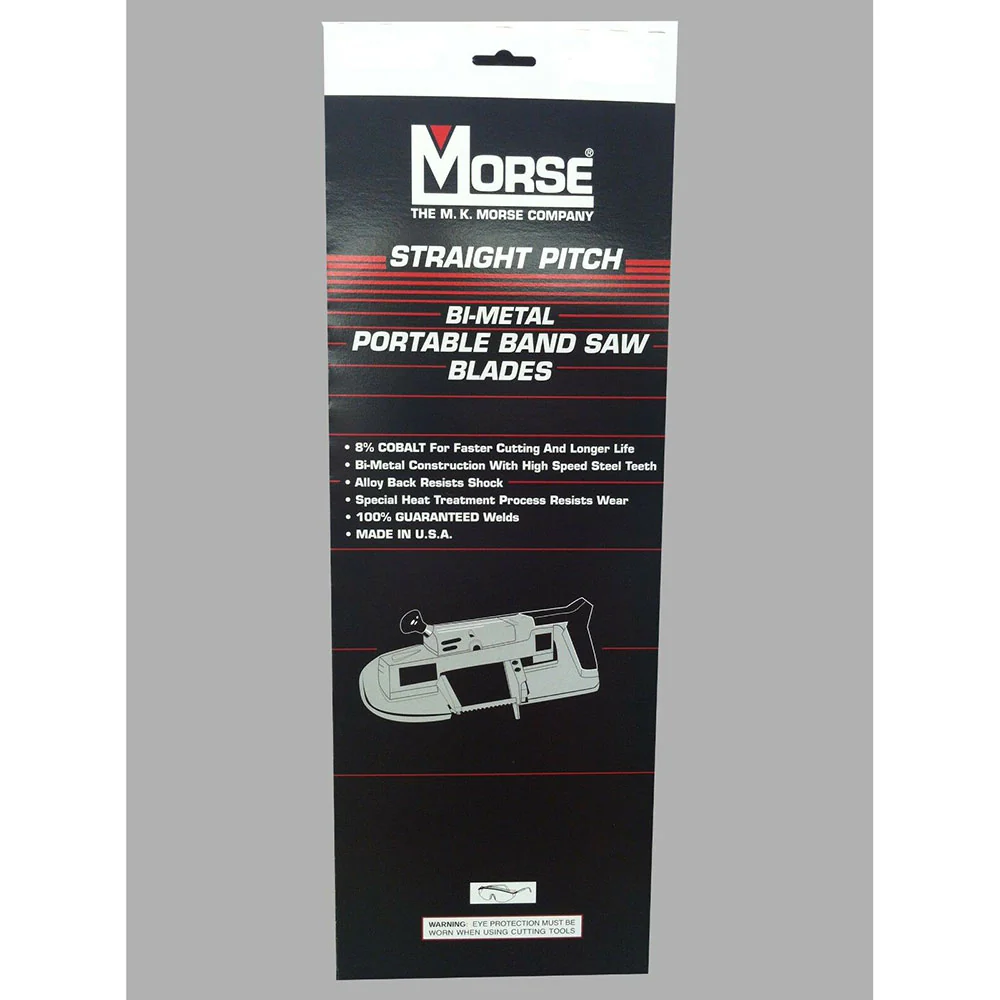 MK Morse ZWEP3218W 32-7/8 x 18 tpi Bi-Metal Portable Band Saw 3Pk - Moutools