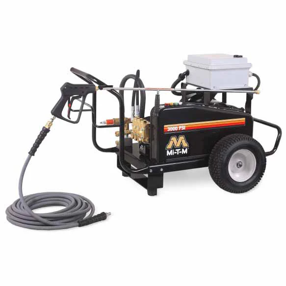 Mi-T-M CW-3005-0ME1 CW Premium Series Electric Belt Drive Cold Water Pressure Washer - Moutools