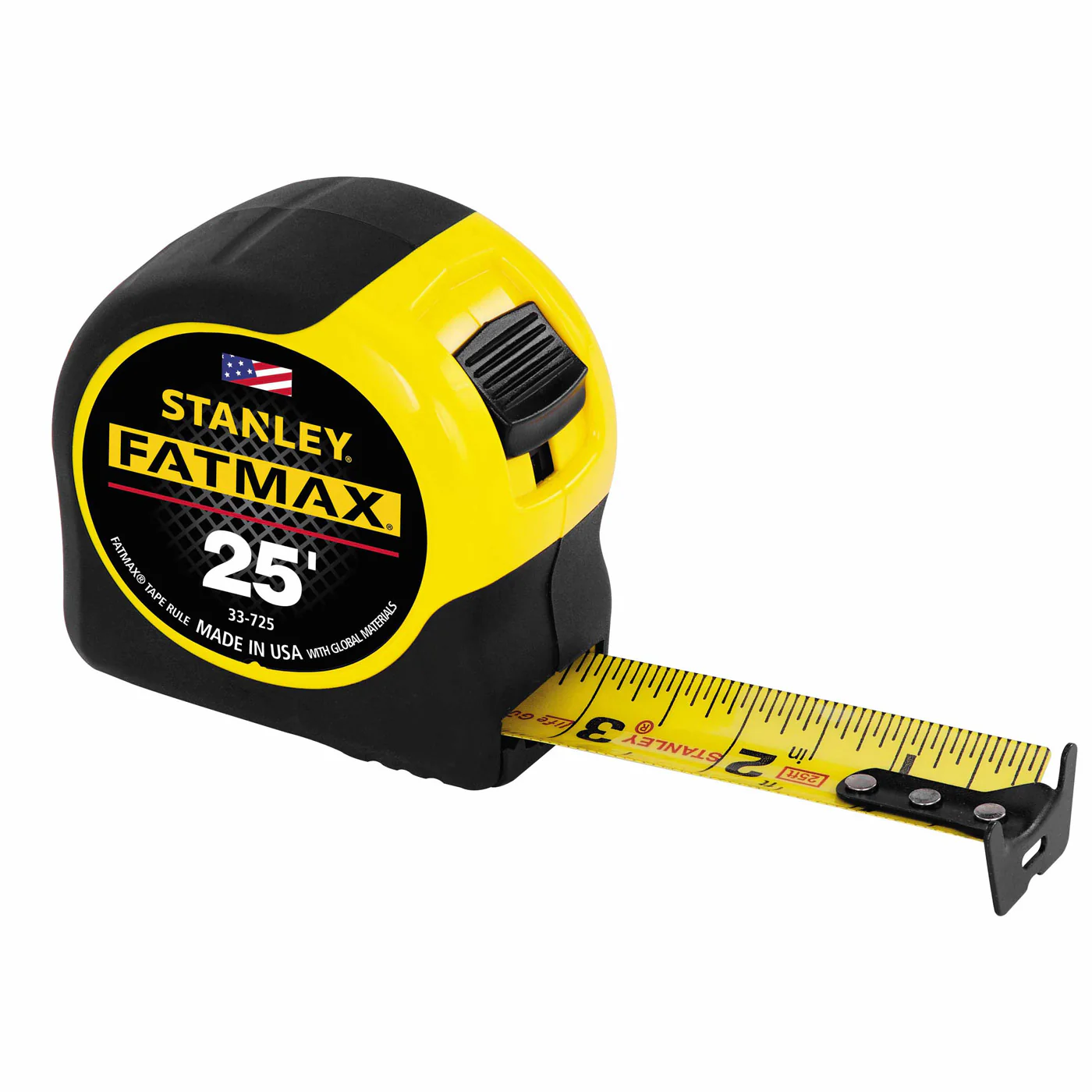 Stanley 33-725 FatMaxTape Rule w/ BladeArmor™ Coating 1-1/4
