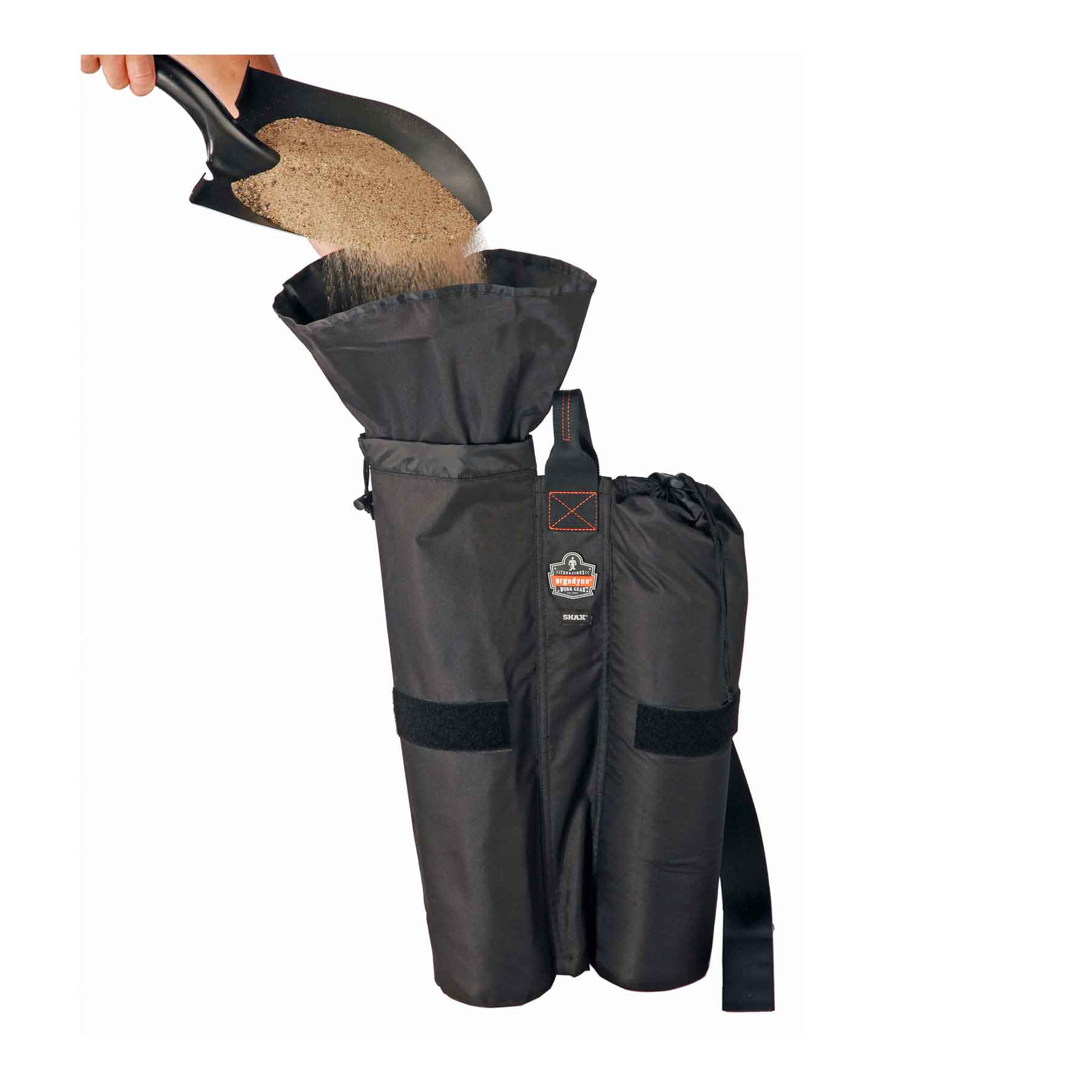 Ergodyne 12994 SHAX 6094 Tent Weight Bags, Black - Moutools