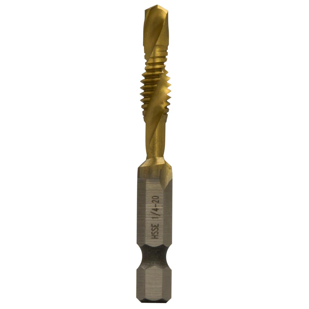 Greenlee DTAPSS1/4-20 1/4-20 Drill/Tap Bit, Stainless Steel - Moutools