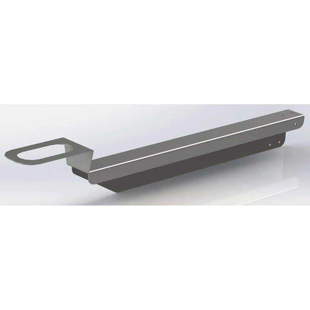 Roof Zone 70777 Toe Board Bracket  For Use With RZ Guardrail System - Moutools