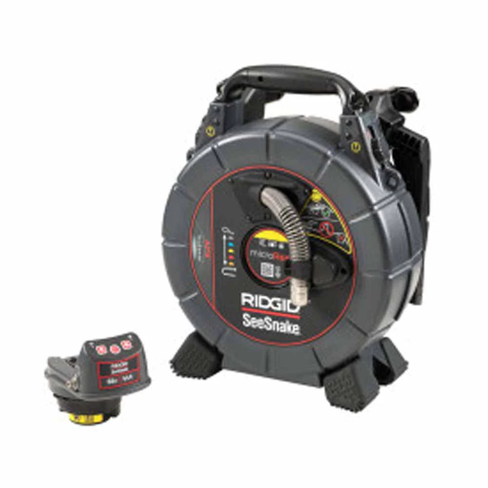 Ridgid 78118 SeeSnake MicroREEL APX & CSx Via System with TruSense - Moutools