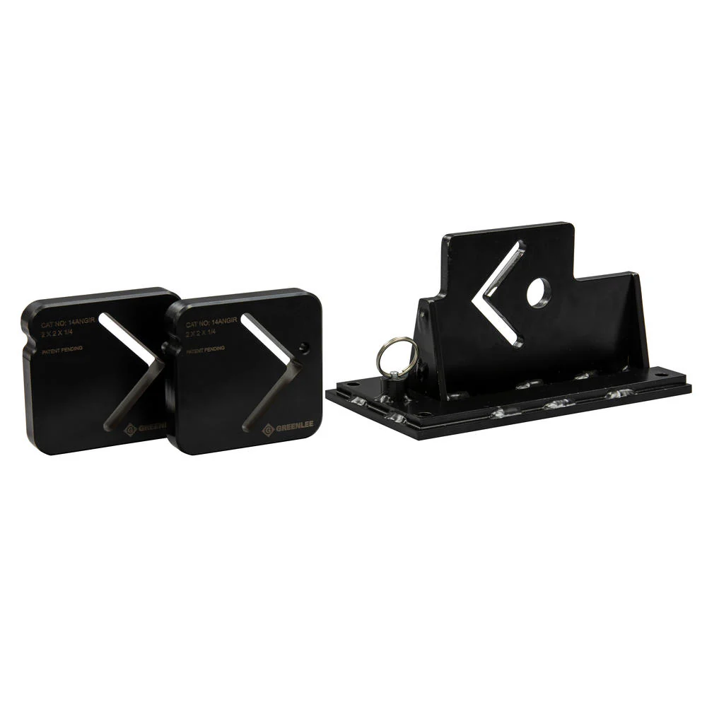 Greenlee 14ANG-KIT Angle Iron Die Set (Support System Included) - Moutools