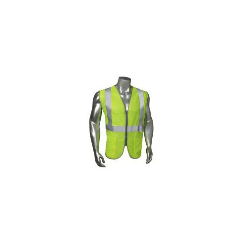 Radians LHV-5ANSI-PCZ-3X Type R Class 2 Safety Vest, Lime Green, 3XL - Moutools