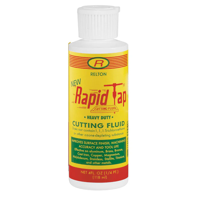 Relton 4ozNEW Rapid Tap Cutting Fluid Oil 4oz Bottle (04Z-NRT) - Moutools