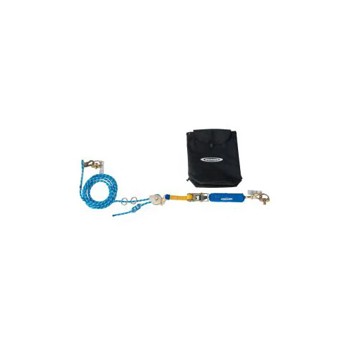 Werner L122030 30' 2-Man Rope Horizontal Lifeline System w D-Bolt Anchor - Moutools