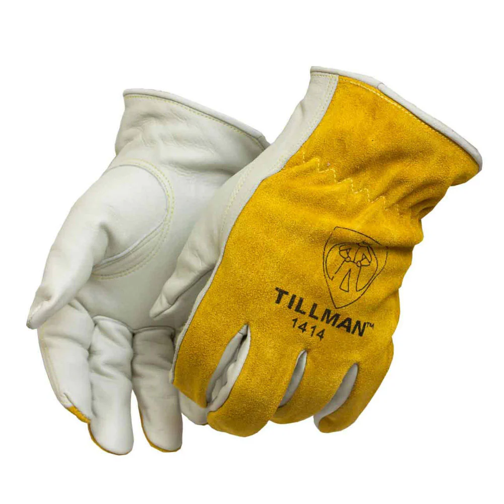 Tillman 1414M Top Grain/Split Cowhide Drivers Gloves, Medium - Moutools