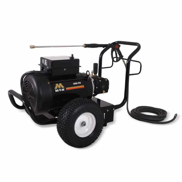 Mi-T-M JP-3004-1ME1 JP Series Electric Direct Drive Cold Water Pressure Washer - Moutools