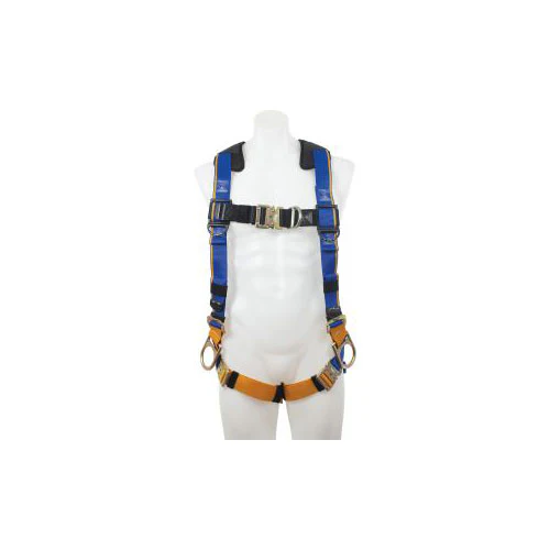 Werner H163001 Blue Armor, Chest & Legs Buckles, 4 D Rings, Harness, S - Moutools