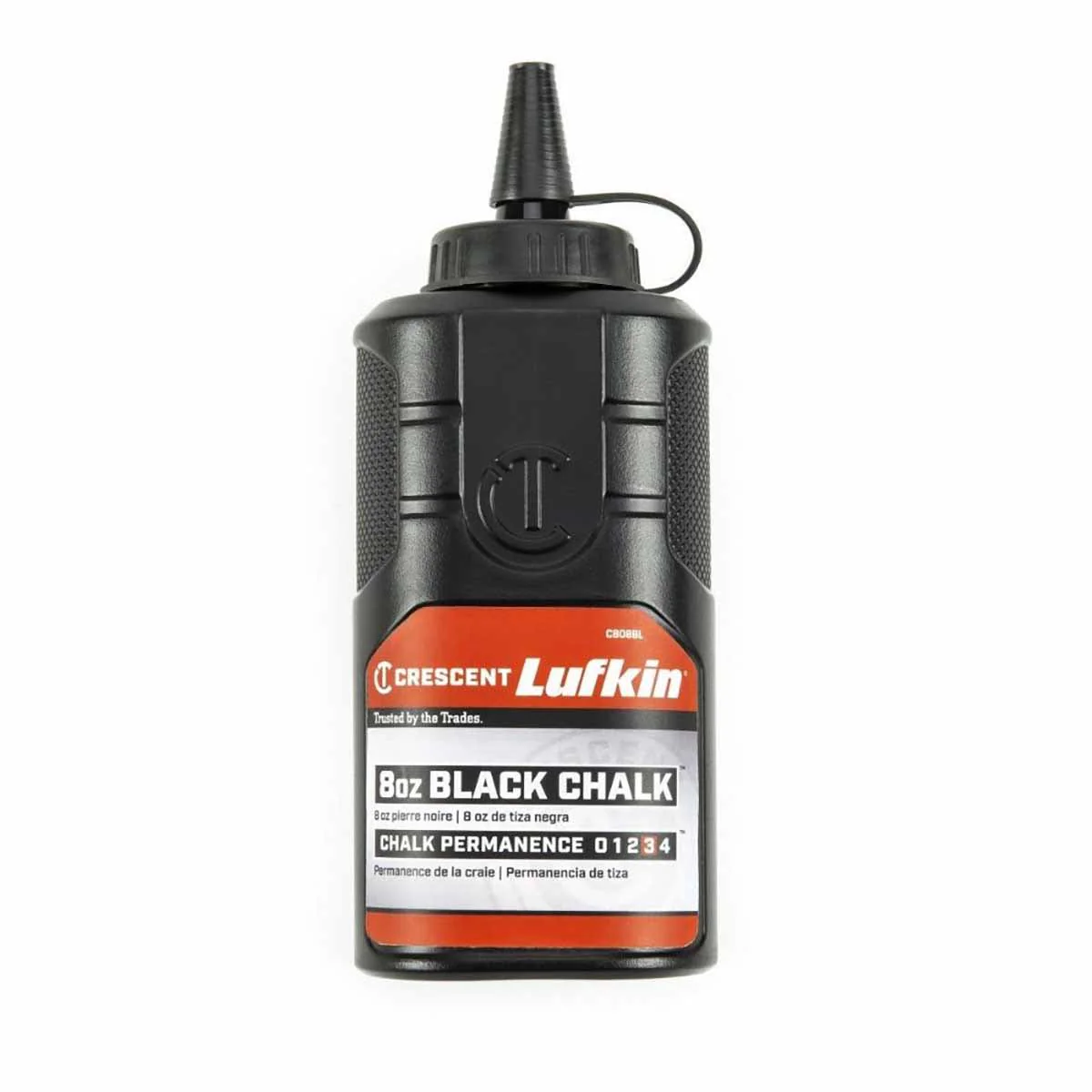 Crescent Lufkin CB08BL 8 oz Black Chalk Refill - Moutools