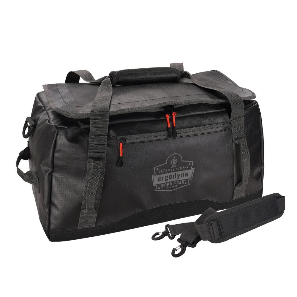 Ergodyne 13035 #5031 S Black Water-Resistant Duffel Bag - Moutools