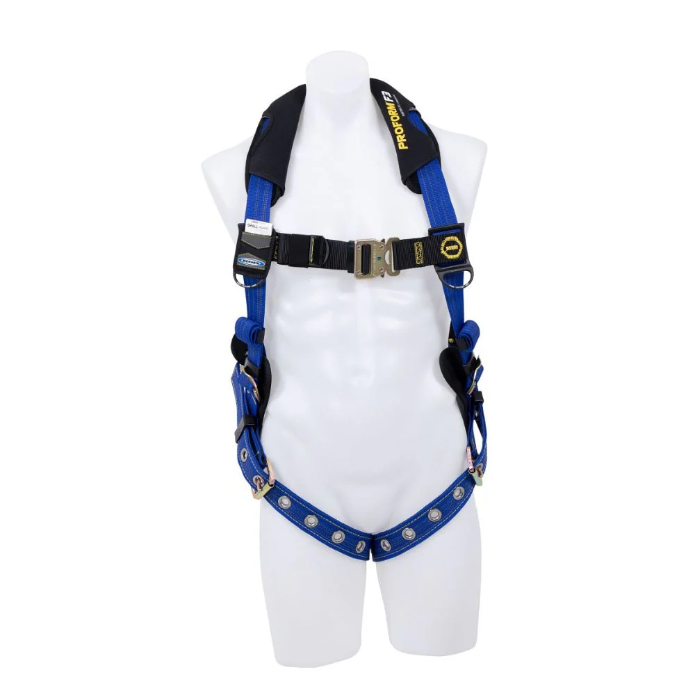 Werner H012001XS PROFORM Standard Harness - Tongue Buckle Legs - Steel Hardware (S) - Moutools