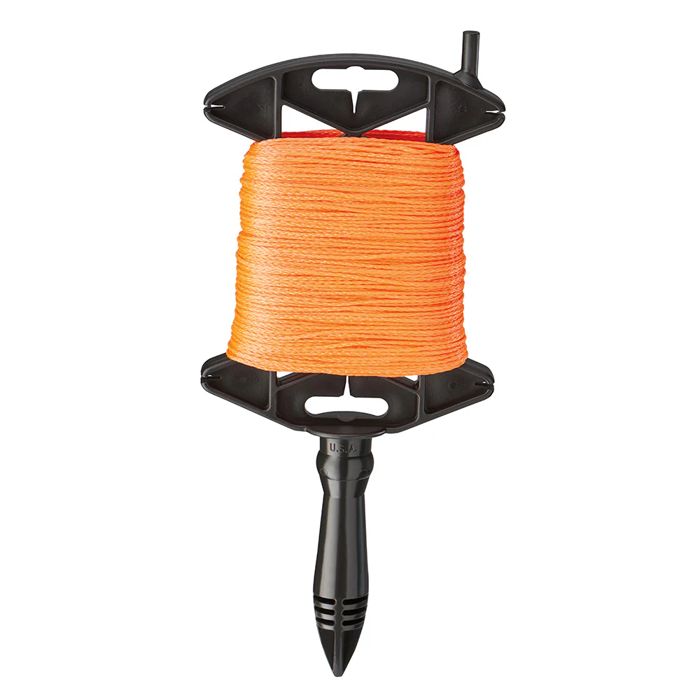 Empire Level 39-500OR 500' Orange Braided Line w/Reel - Moutools