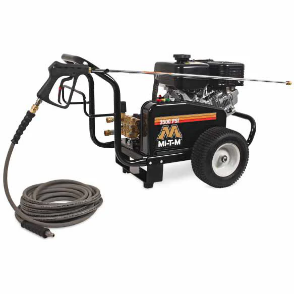 Mi-T-M JCW-3504-2MSB JCW Series Gasoline Belt Drive Cold Water Pressure Washer - Moutools