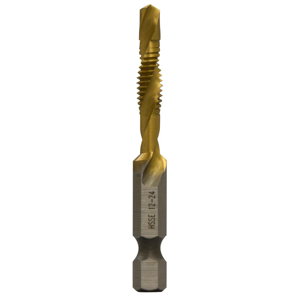 Greenlee DTAPSS12-24 12-24 Drill/Tap Bit, Stainless Steel - Moutools