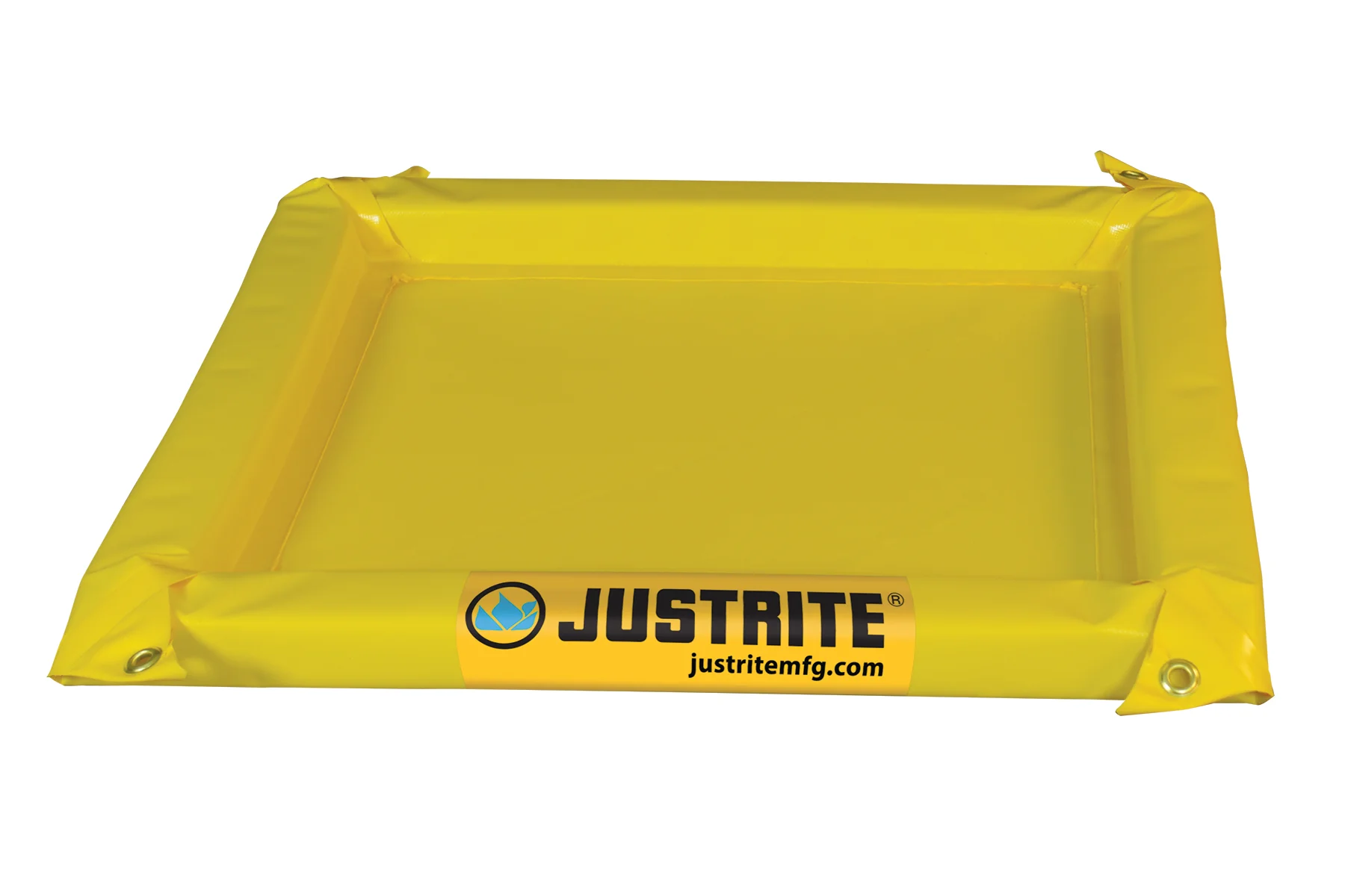 Justrite 28414 Maintenance Spill Berm, 2in wall, 2' x 2', 5 Gal. - Moutools