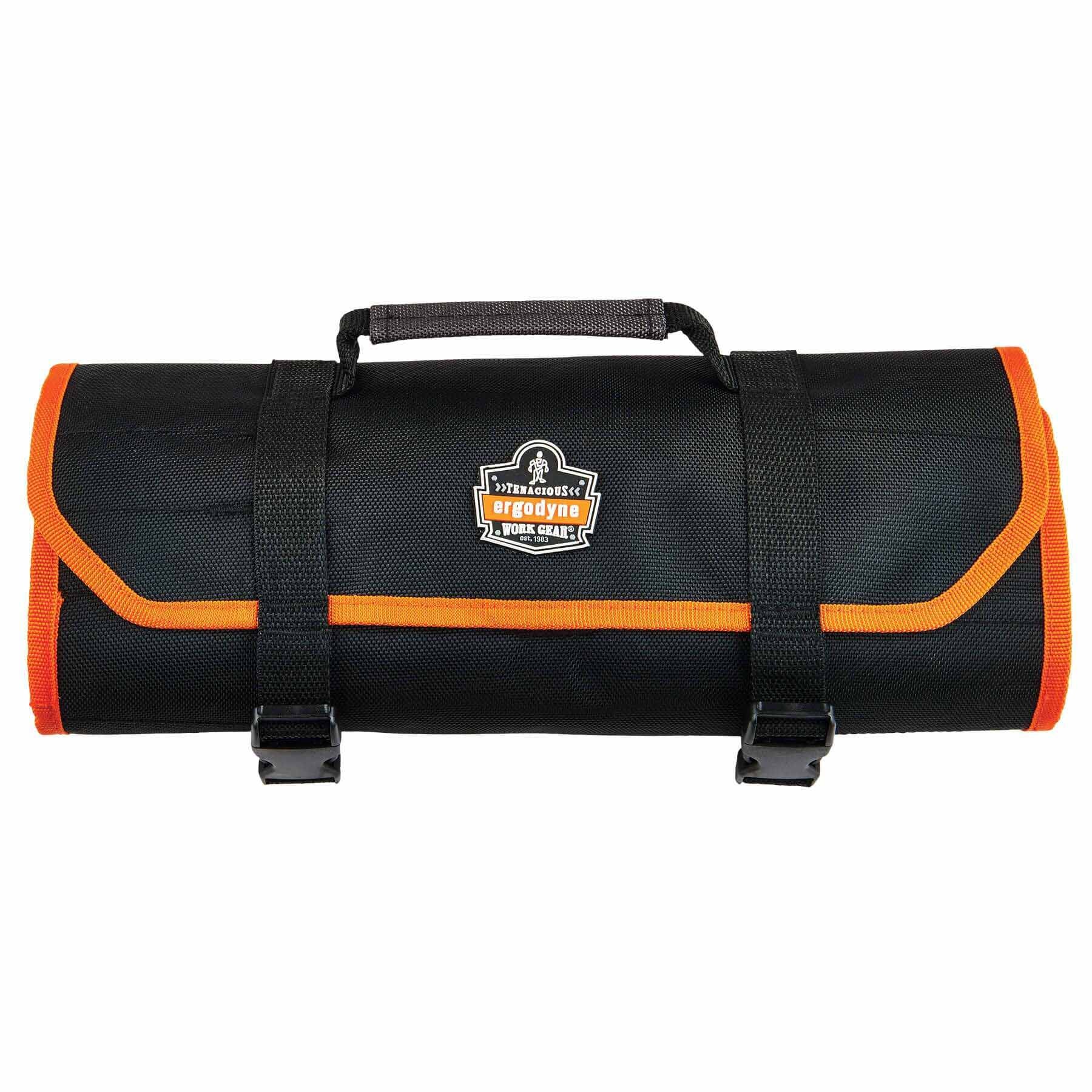 Ergodyne 13771 5871  Black Polyester Tool Roll Up - Moutools