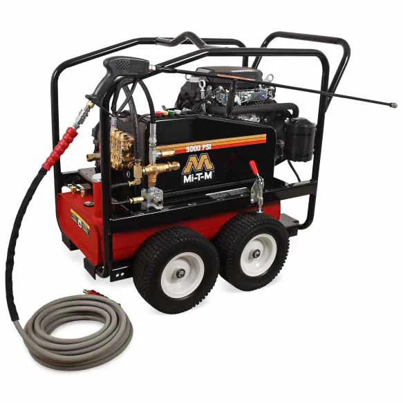 Mi-T-M CWC-5005-4MGH CWC Premium Series Gasoline Belt Drive Cold Water Pressure Washer - Moutools