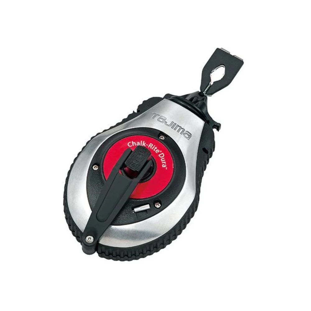 Tajima CR401S Chalk-Rite Dura Chalk Box with 1 mm Chalk Snap Line - Moutools