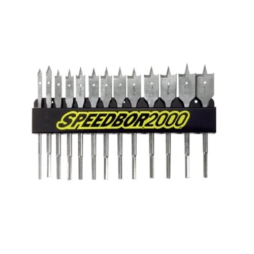 Irwin 88887 13 Piece SpeedBor Set With Rack - Moutools