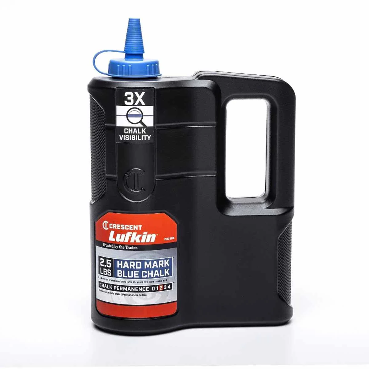 Crescent Lufkin CB25BA 2.5 lbs HardMark Blue Chalk Refill - Moutools
