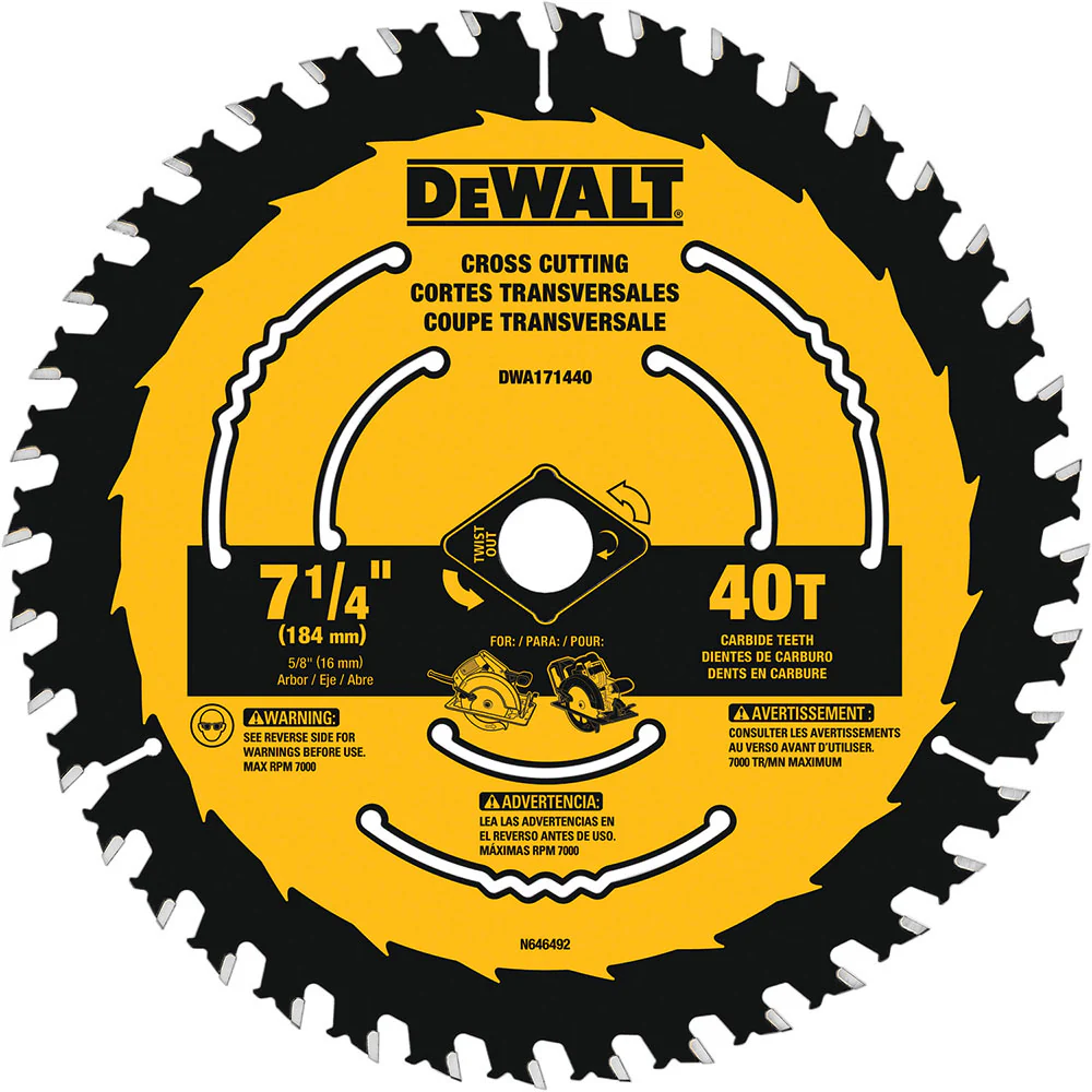 DeWalt DWA171440L 7-1/4