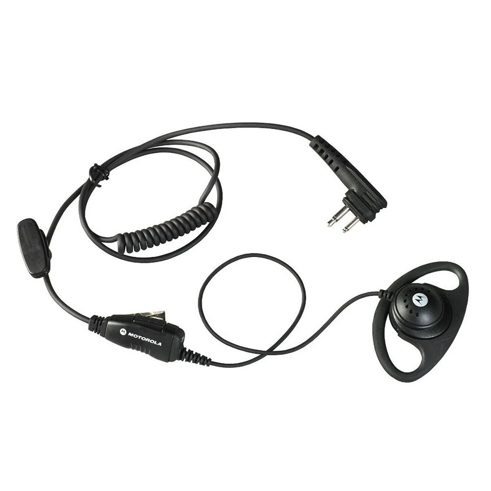 Motorola HKLN4599 D-Style Earpiece with In-Line PTT and Microphone - Moutools