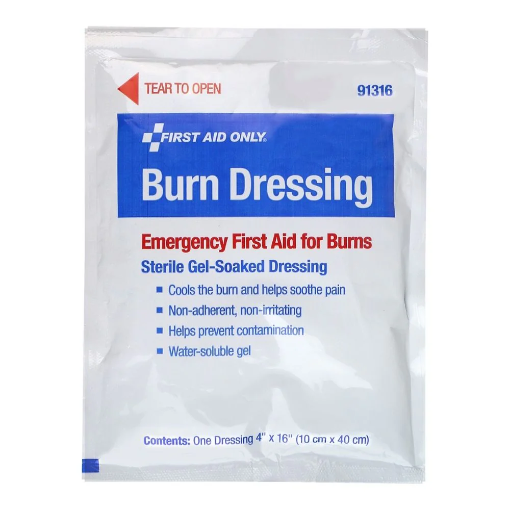 First Aid Only 91316 Burn Dressing, 4