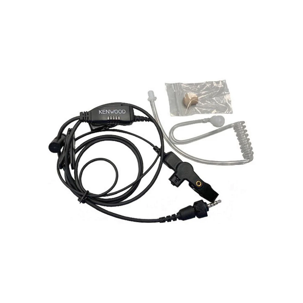 Kenwood KHS-54 Acoustic Tube with PTT & Mic - Moutools