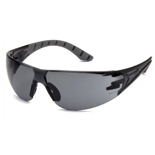 Pyramex SBG9620S Endeavor Plus, Gray Lense , Black / Gray Temples - Moutools
