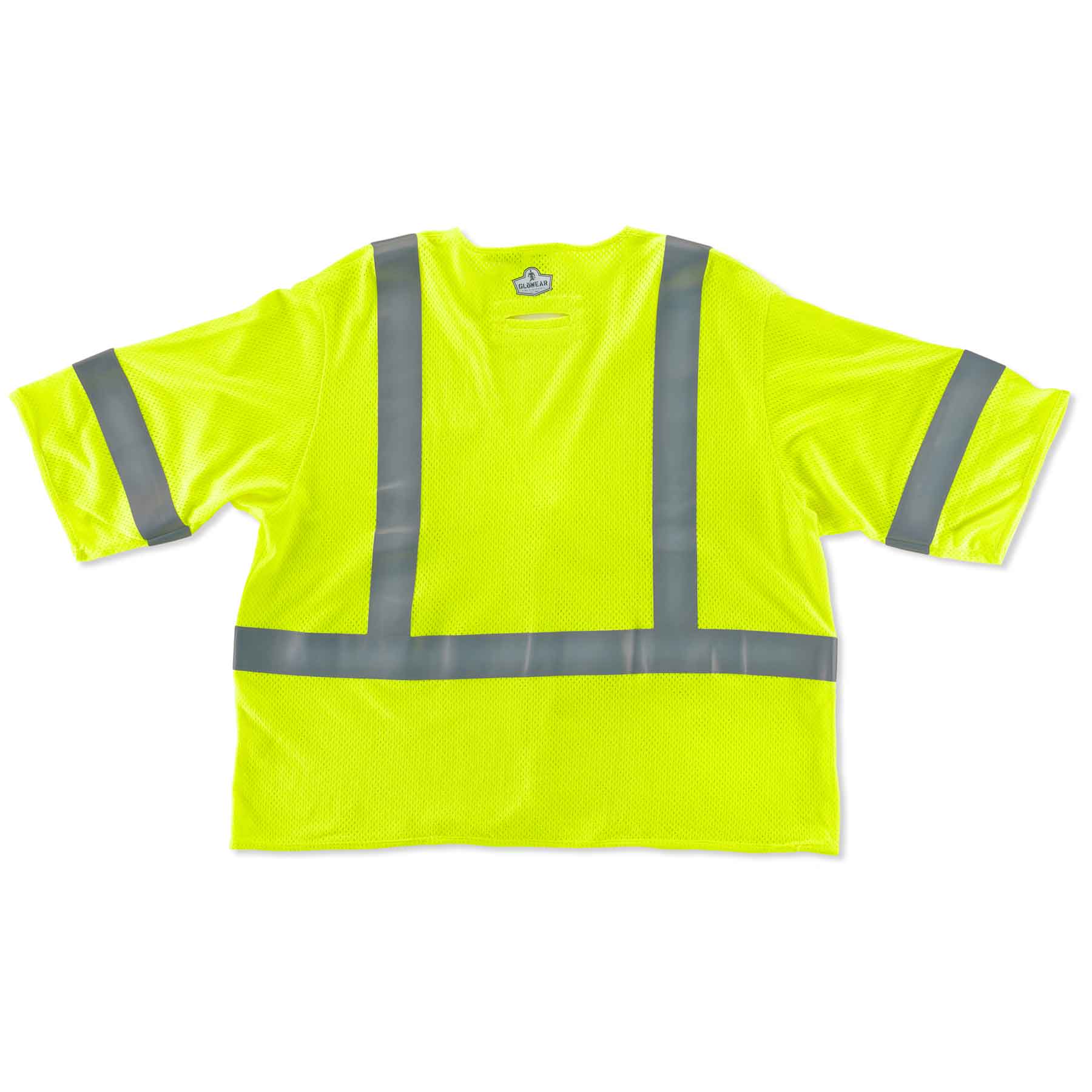 Ergodyne 22217 GloWear 8356FRHL Type R Class 3 FR Modacrylic Vest, 2XL/3XL, HV Lime - Moutools