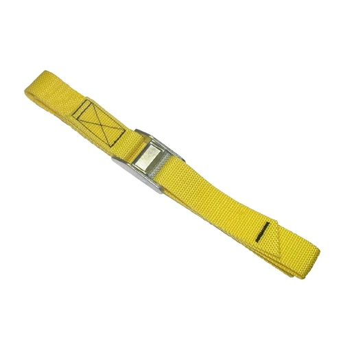 Custom Leather Craft 2WS04 4 foot yellow tie-down strap - Moutools