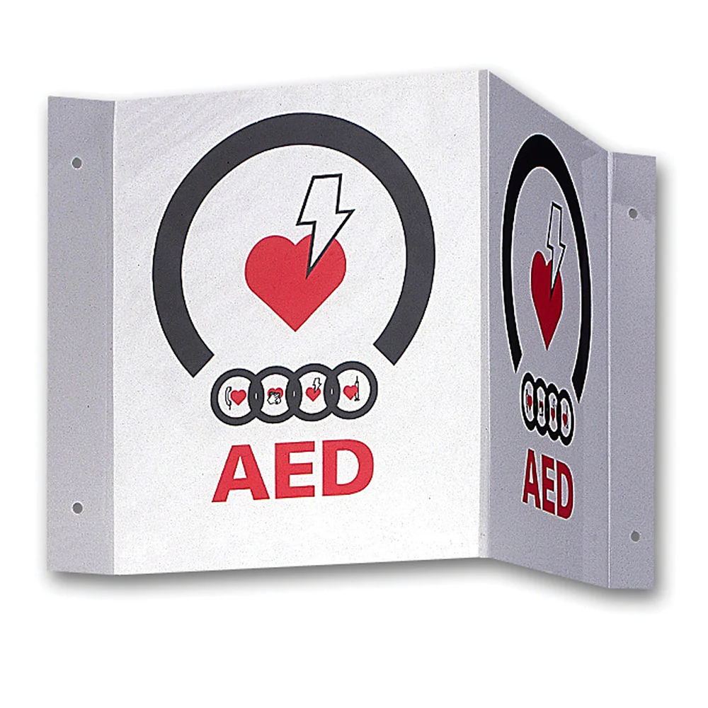 Zoll 8000-0738 AED Plus 3-D Wall Sign - Moutools