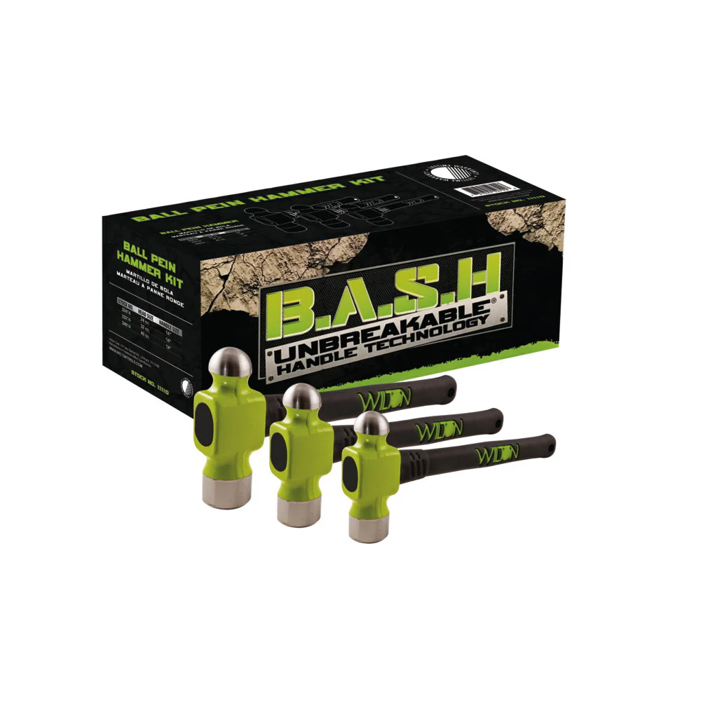 Wilton WL9-11110 B.A.S.H Ball Pein Hammer Kit - Moutools