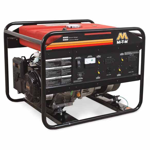 Mi-T-M GEN-8000-0MKE 8000-Watt Gasoline Portable Generator - Moutools