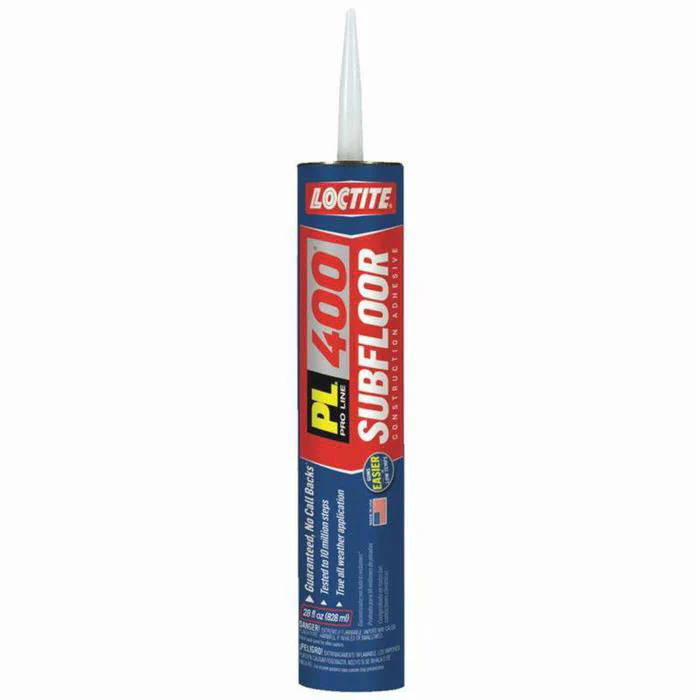 OSI Sealants PL400-28 Low VOC Subfloor and Deck Adhesive (68903) - Moutools