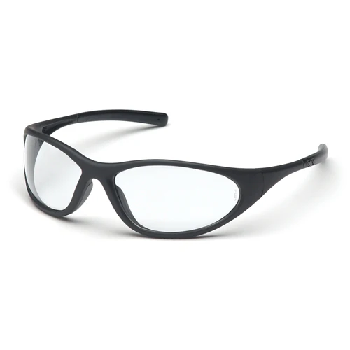 Pyramex SB3310E Zone Eyewear Clear Lens Safety Glasses with Matte Black Frame - Moutools